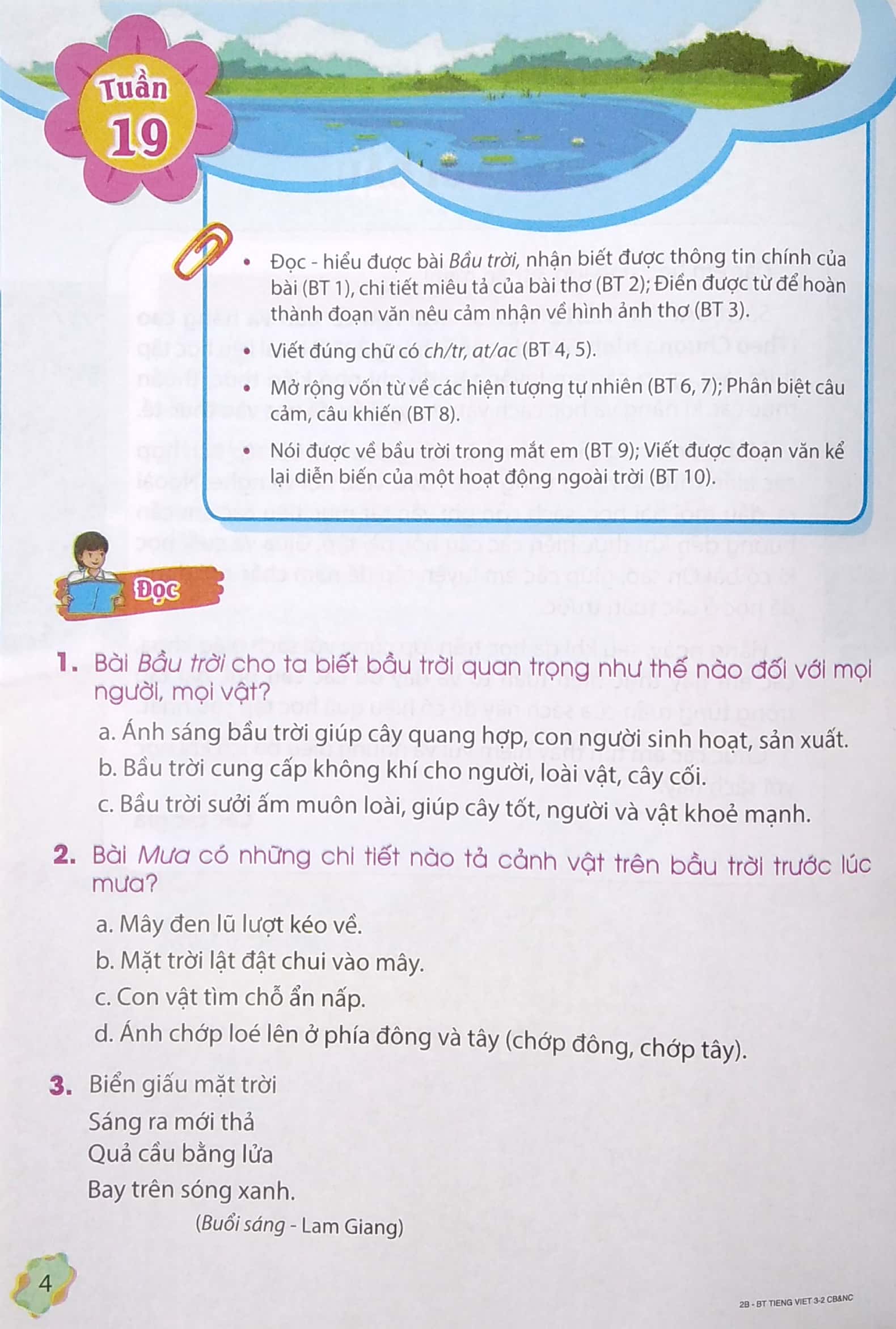 bộ bài tập tiếng việt cơ bản và nâng cao 3 - tập 2 (theo chương trình giáo dục phổ thông 2018)
