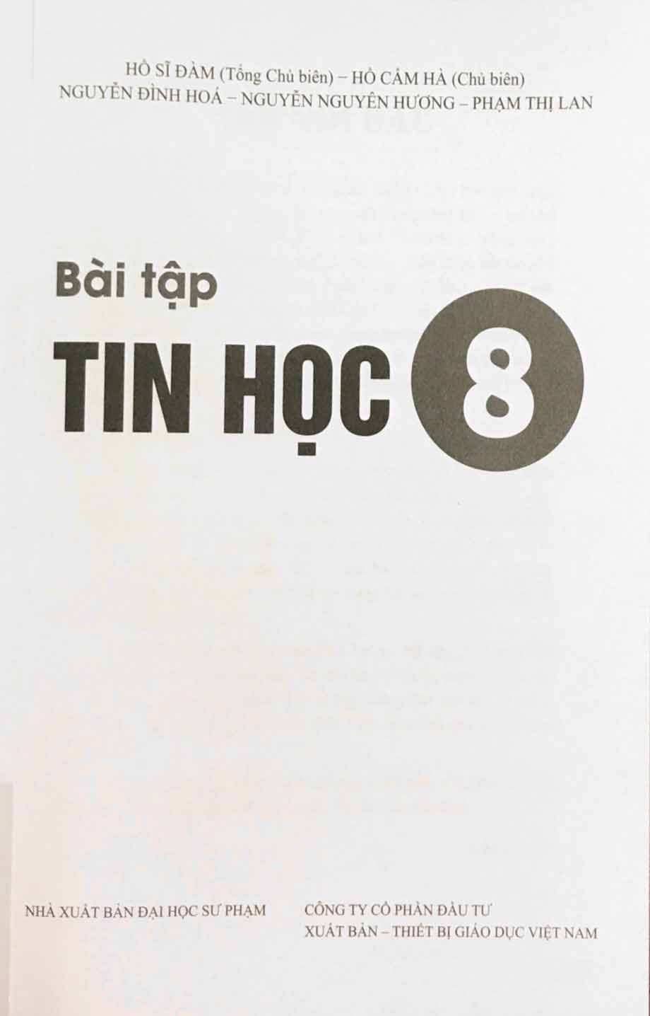 bộ bài tập tin học 8 (cánh diều) (chuẩn)