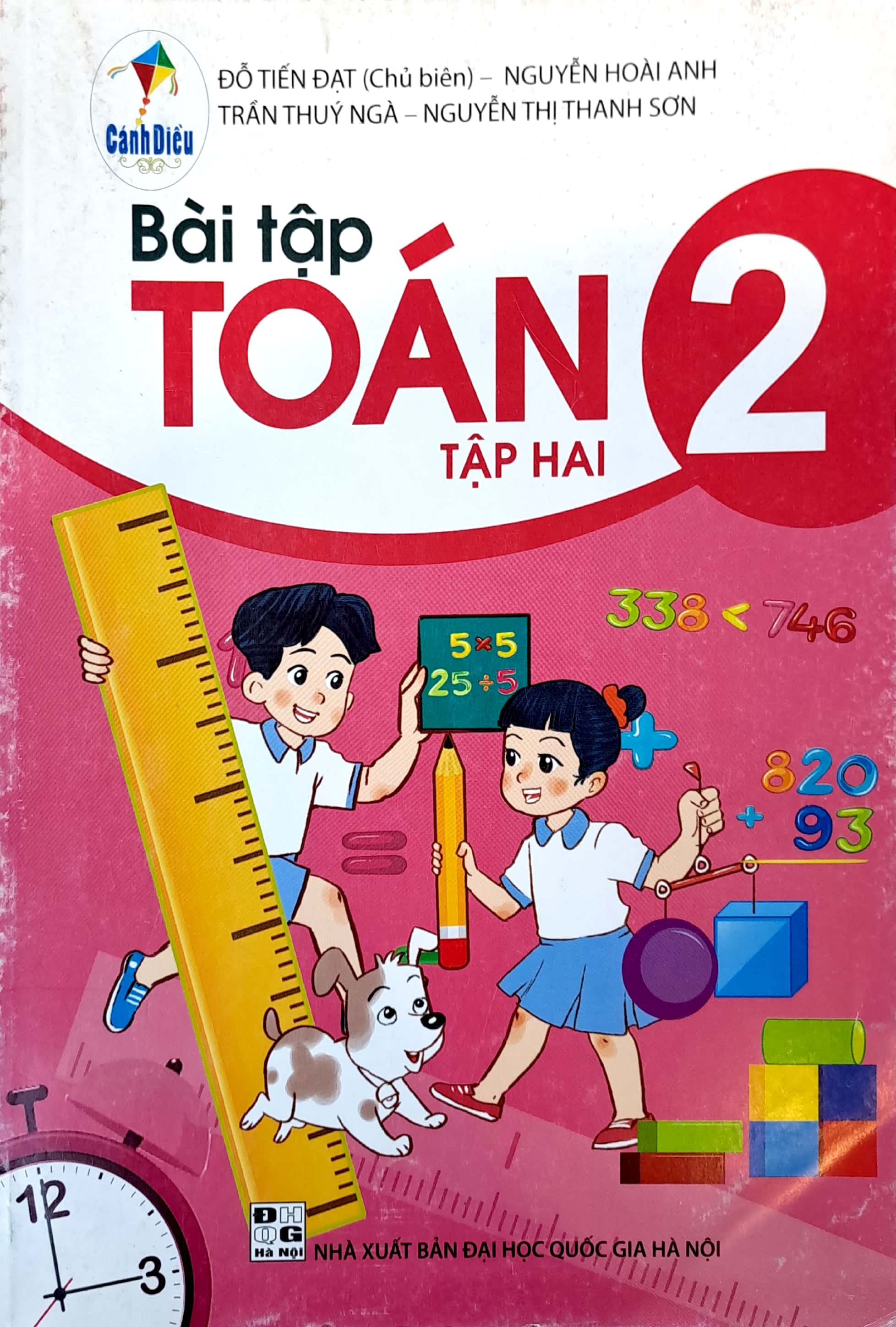 bộ bài tập toán 2/2 (cánh diều)