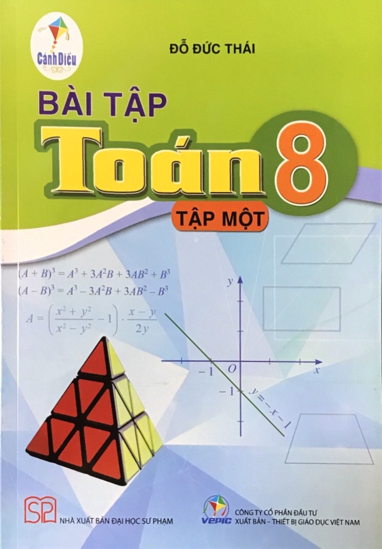 bộ bài tập toán 8 - tập 1 (cánh diều) (chuẩn)