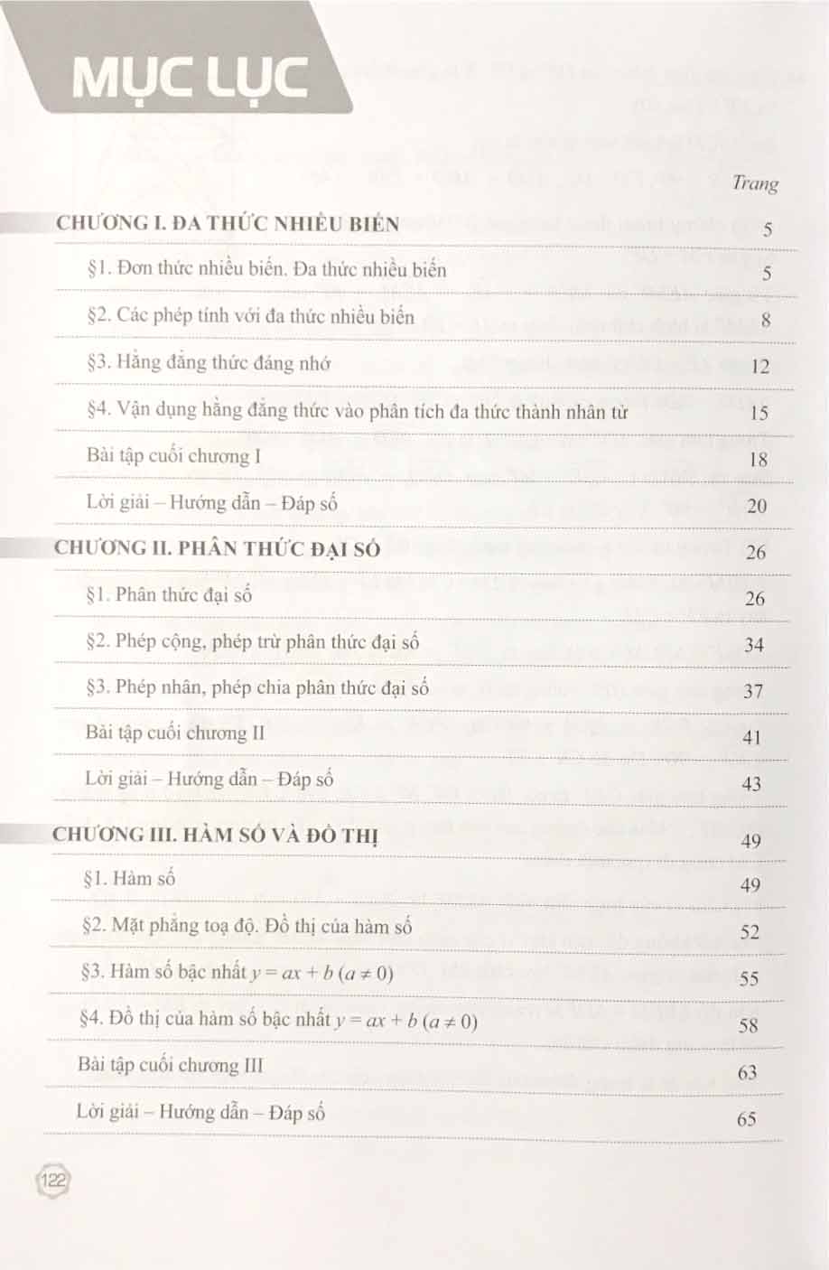 bộ bài tập toán 8 - tập 1 (cánh diều) (chuẩn)