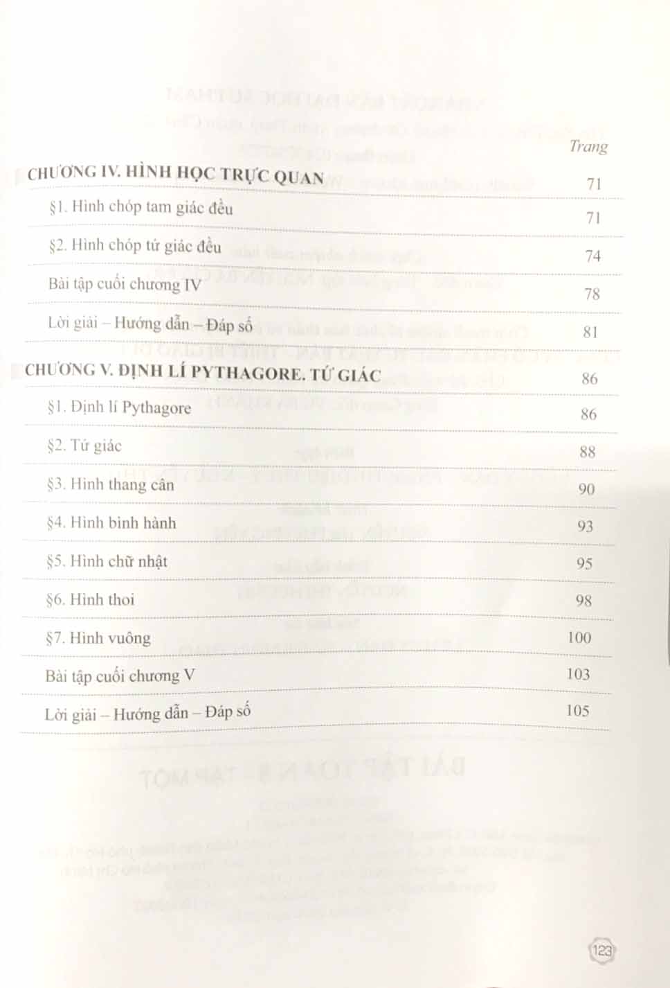 bộ bài tập toán 8 - tập 1 (cánh diều) (chuẩn)