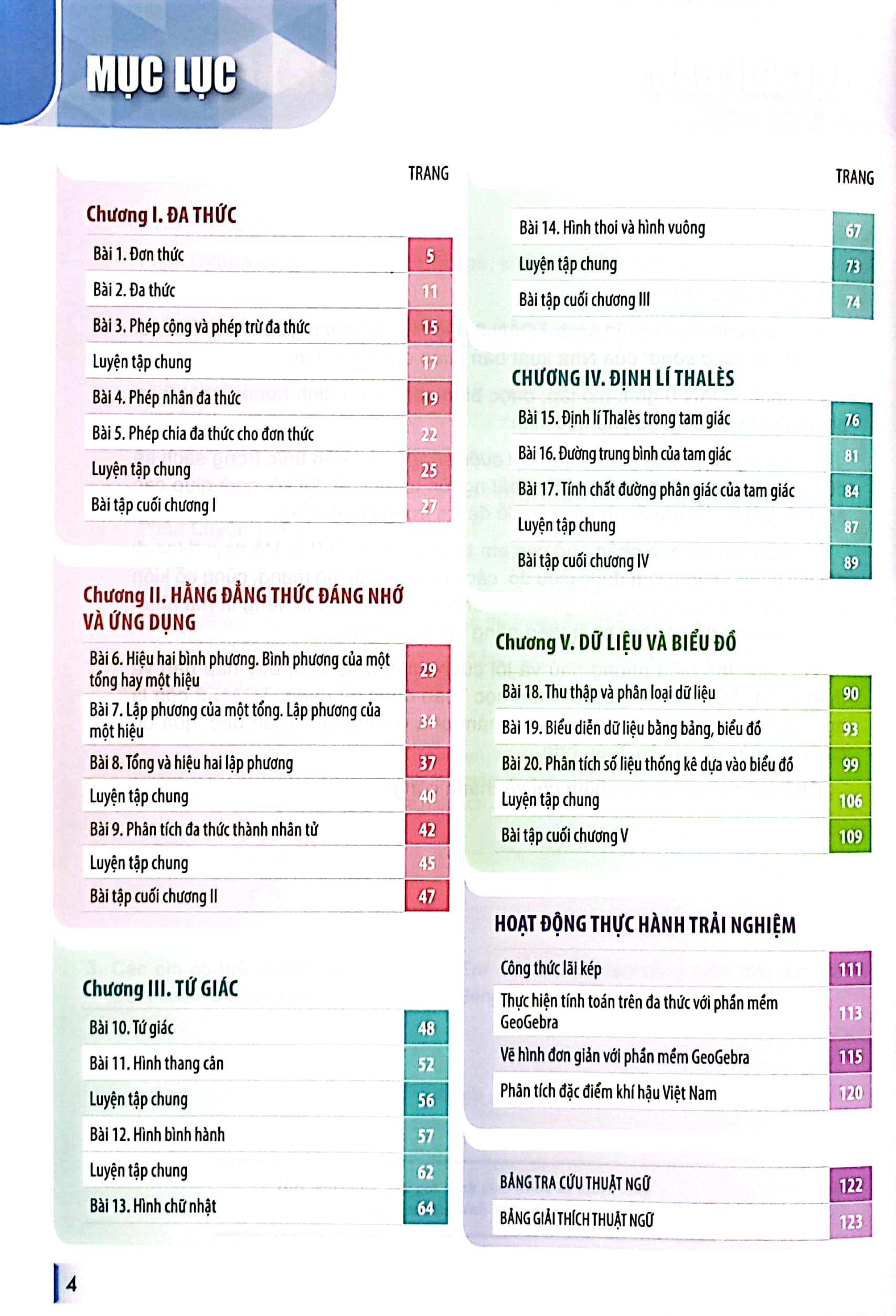 bộ bài tập toán 8 - tập 1 (kết nối tri thức) (chuẩn)