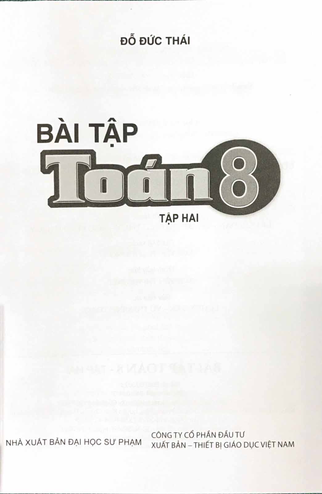 Bo
						
										
										Bai Tap Toan 8 - Tap 2 (Canh Dieu) (Chuan)
