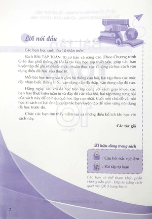 bộ bài tập toán cơ bản và nâng cao 10 - tập 2 (theo chương trình giáo dục phổ thông 2018)