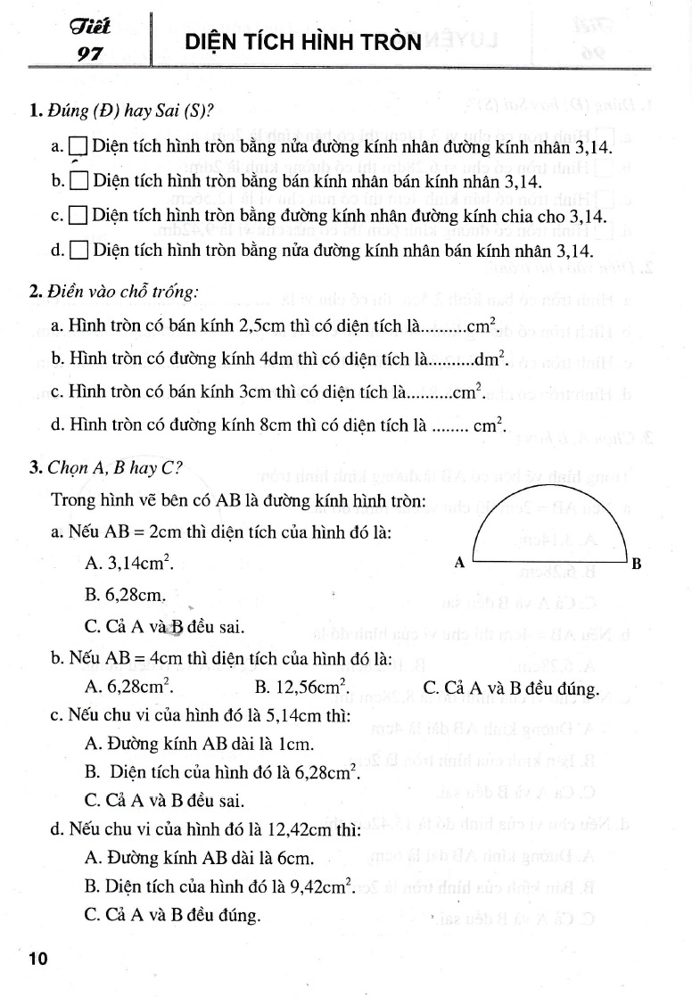 bộ bài tập trắc nghiệm hay và khó toán 5 - tập 2