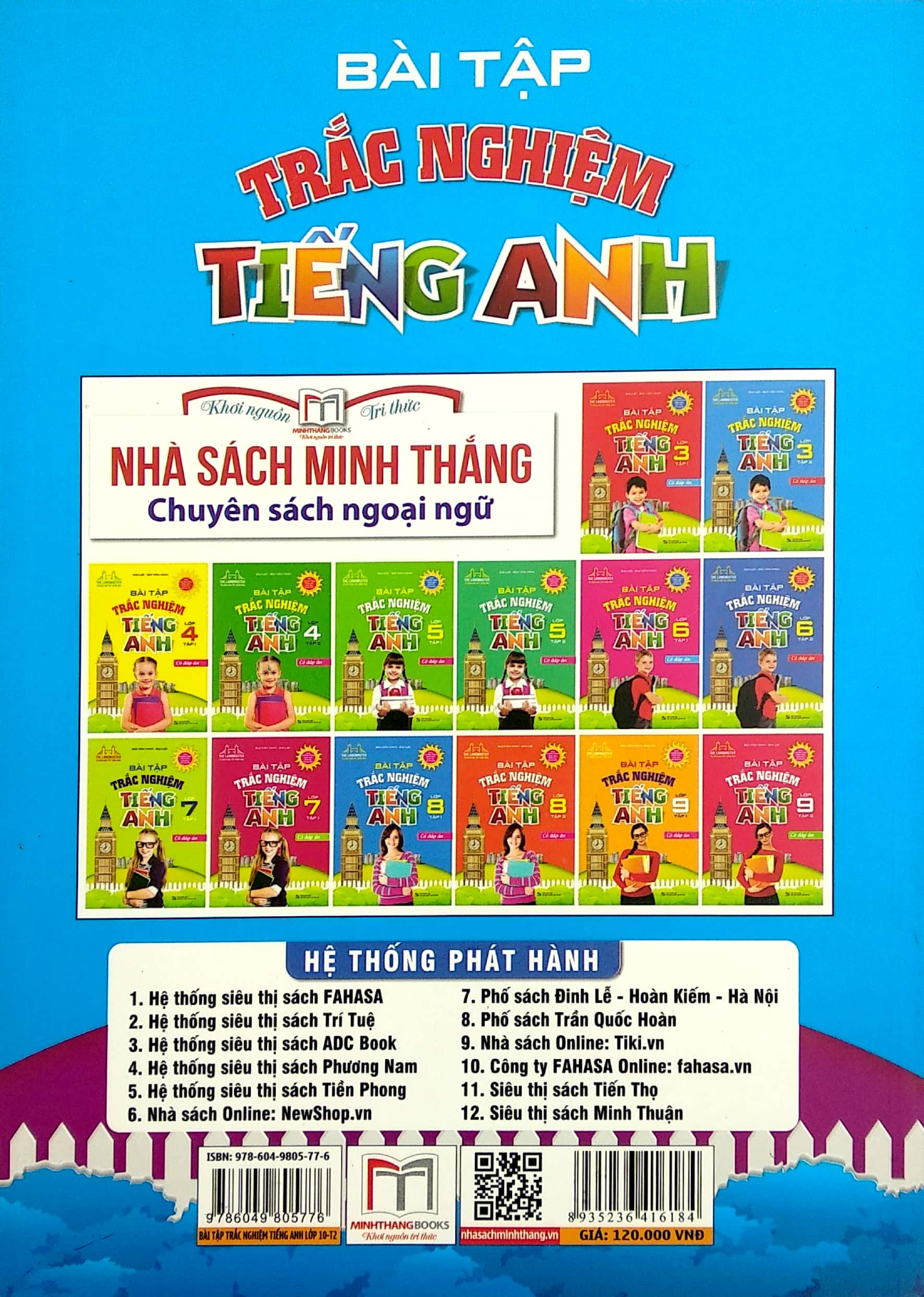 bộ bài tập trắc nghiệm tiếng anh lớp 10 tập 2 - có đáp án