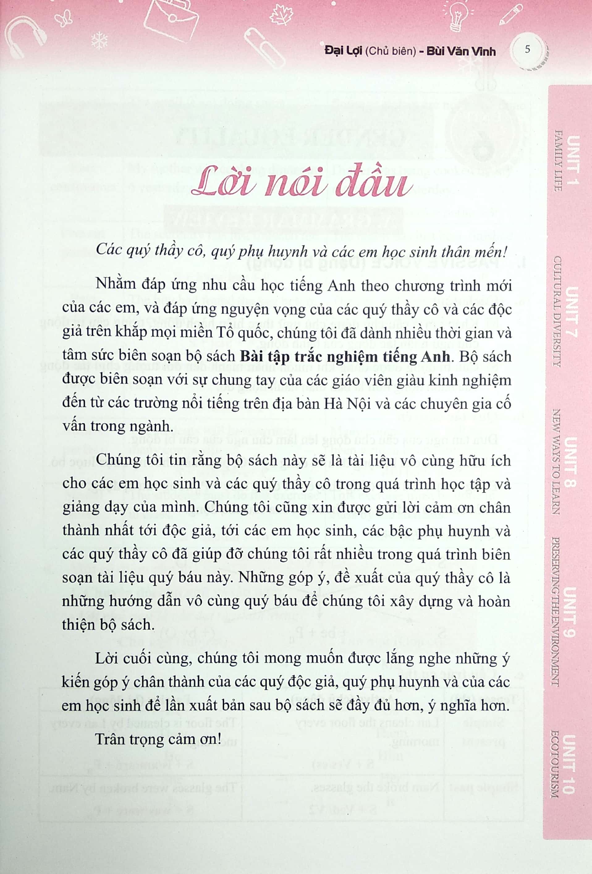 bộ bài tập trắc nghiệm tiếng anh lớp 10 tập 2 - có đáp án