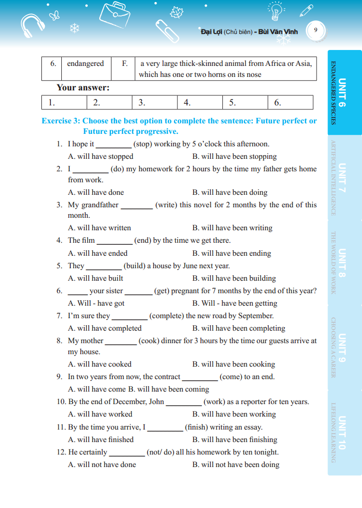 bộ bài tập trắc nghiệm tiếng anh lớp 12 tập 2- có đáp án