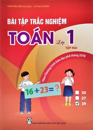 bộ bài tập trắc nghiệm toán lớp 1 - tập 2 (theo chương trình giáo dục phổ thông 2018)
