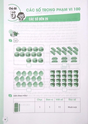 bộ bài tập trắc nghiệm toán lớp 1 - tập 2 (theo chương trình giáo dục phổ thông 2018)