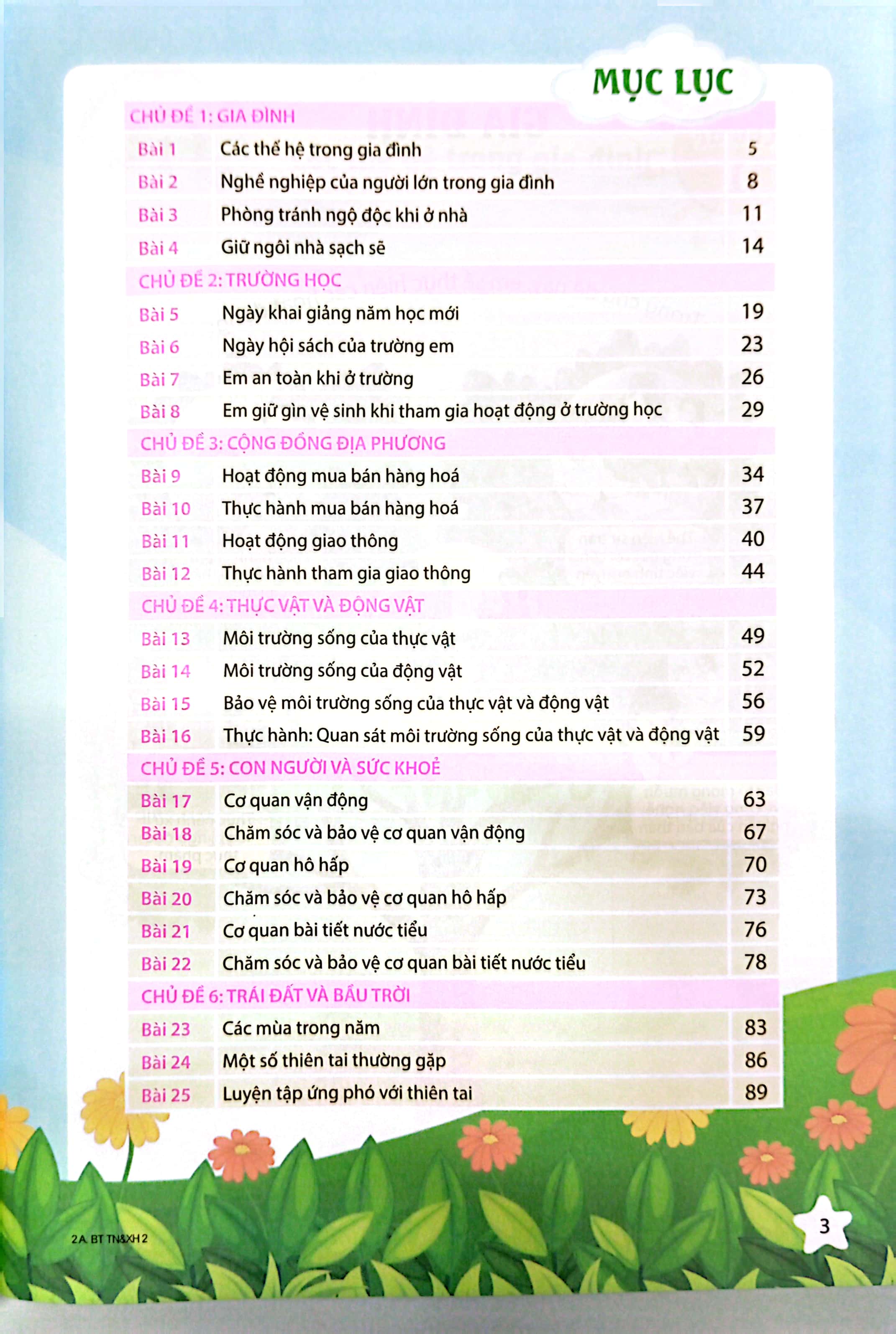 bộ bài tập tự nhiên và xã hội 2 cơ bản và nâng cao