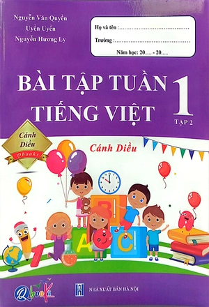 bộ bài tập tuần tiếng việt 1 - tập 2 (cánh diều) (2022)