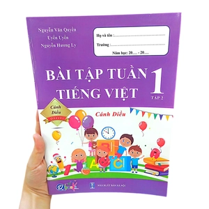 bộ bài tập tuần tiếng việt 1 - tập 2 (cánh diều) (2022)