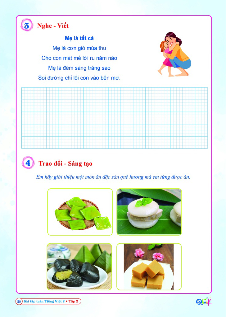 Bo
						
										
										Bai Tap Tuan Tieng Viet 2 - Tap 2 (Canh Dieu)