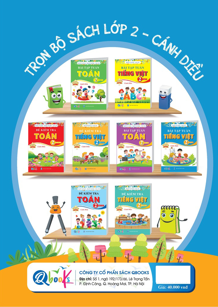 Bo
						
										
										Bai Tap Tuan Tieng Viet 2 - Tap 2 (Canh Dieu)