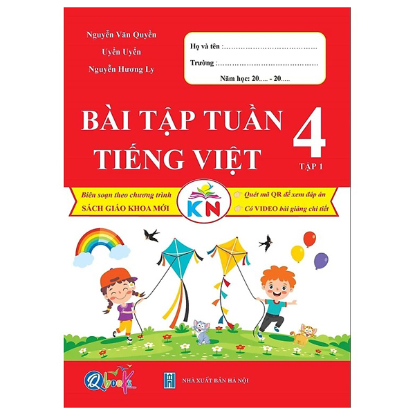 Bo
Bai Tap Tuan Tieng Viet 4 - Tap 1 (Ket Noi Tri Thuc Voi Cuoc Song)