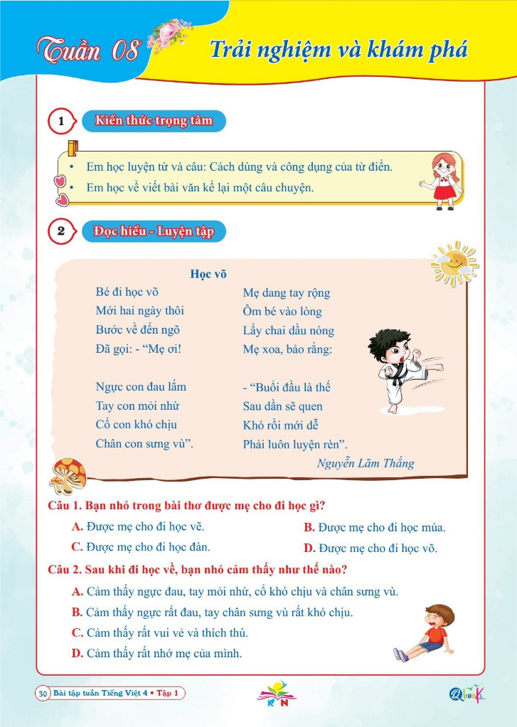 Bo
						
										
										Bai Tap Tuan Tieng Viet 4 - Tap 1 (Ket Noi Tri Thuc Voi Cuoc Song)