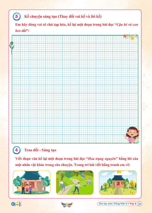 Bo
						
										
										Bai Tap Tuan Tieng Viet 5 - Tap 2 (Canh Dieu)