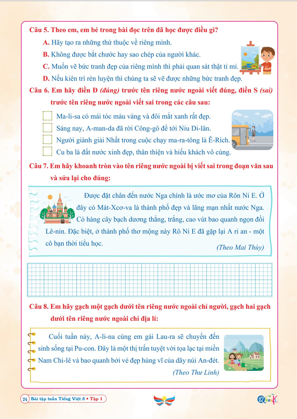 Bo
						
										
										Bai Tap Tuan Tieng Viet Lop 5 - Tap 1 (Canh Dieu)