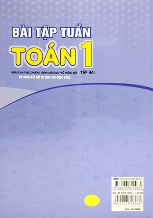 bộ bài tập tuần toán 1 - tập 2 (bộ sách kết nối tri thức với cuộc sống)