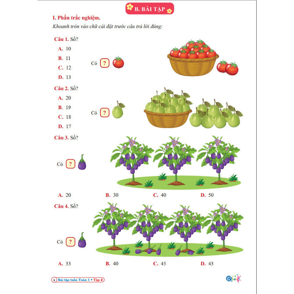 Bộ
						
										
										Bài Tập Tuần Toán 1 - Tập 2 (Kết Nối) (2021)