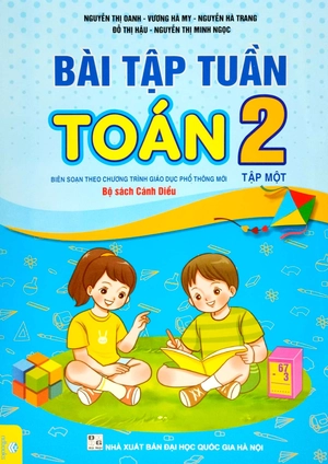 bộ bài tập tuần toán 2 - tập 1 (bộ sách cánh diều)