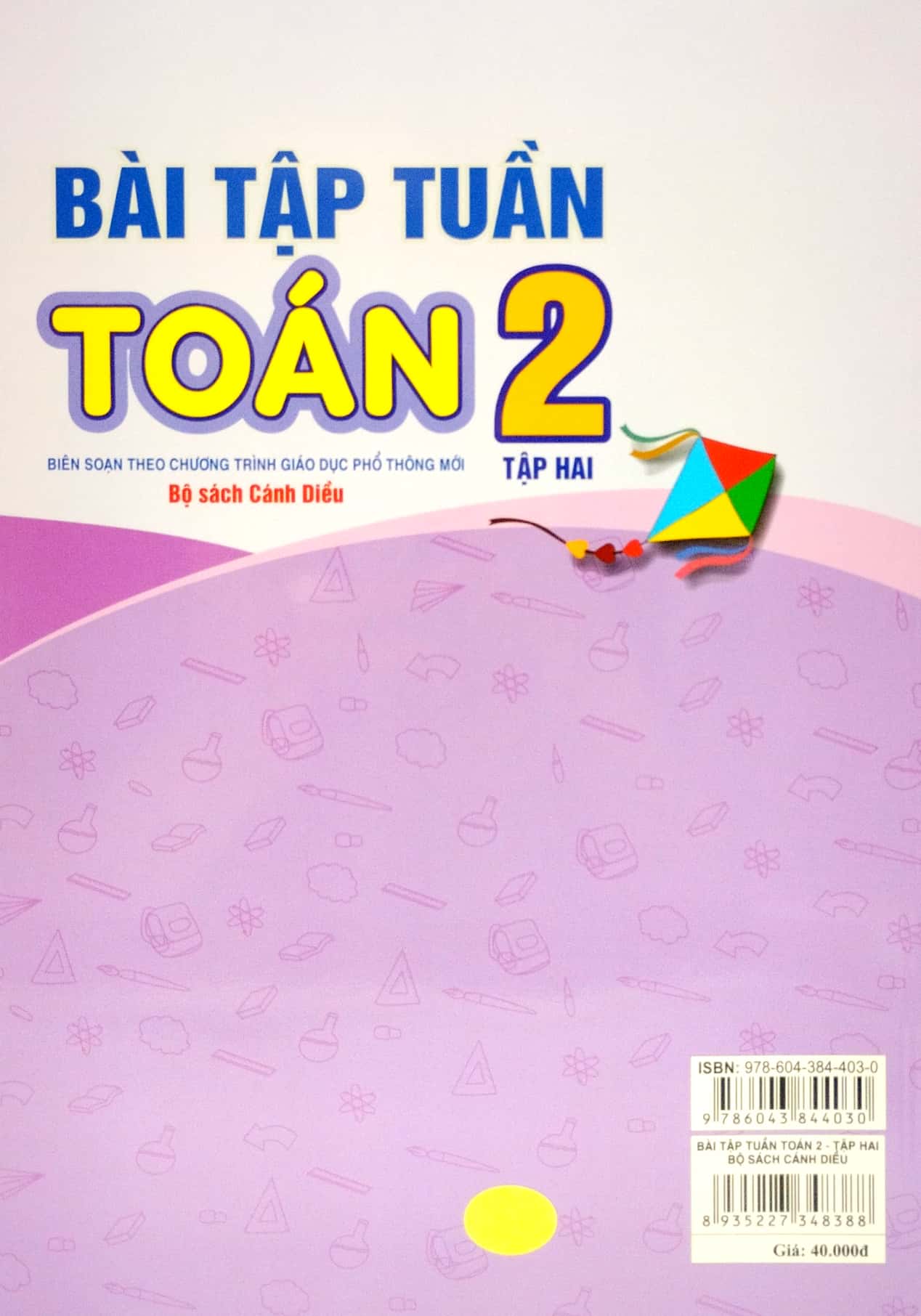 Bo
						
										
										Bai Tap Tuan Toan 2 - Tap 2 (Bo Sach Canh Dieu)