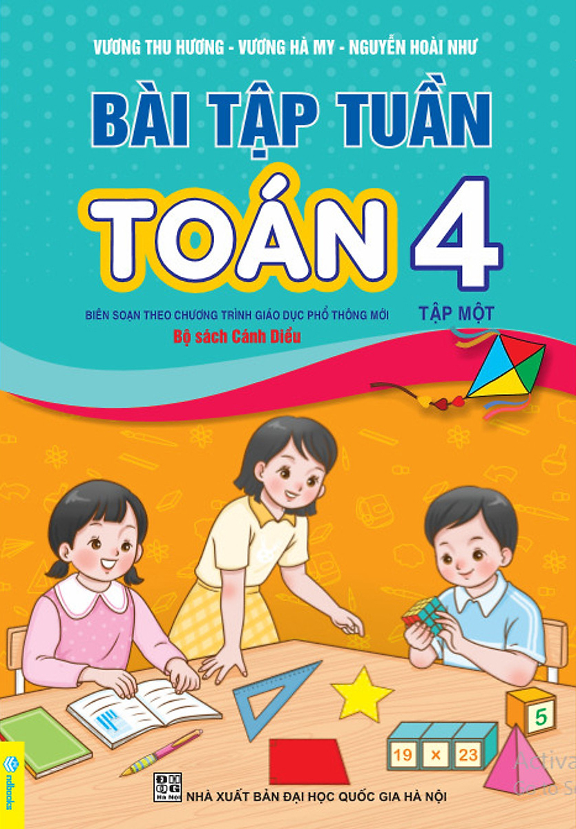 bộ bài tập tuần toán 4 - tập 1 (cánh diều)
