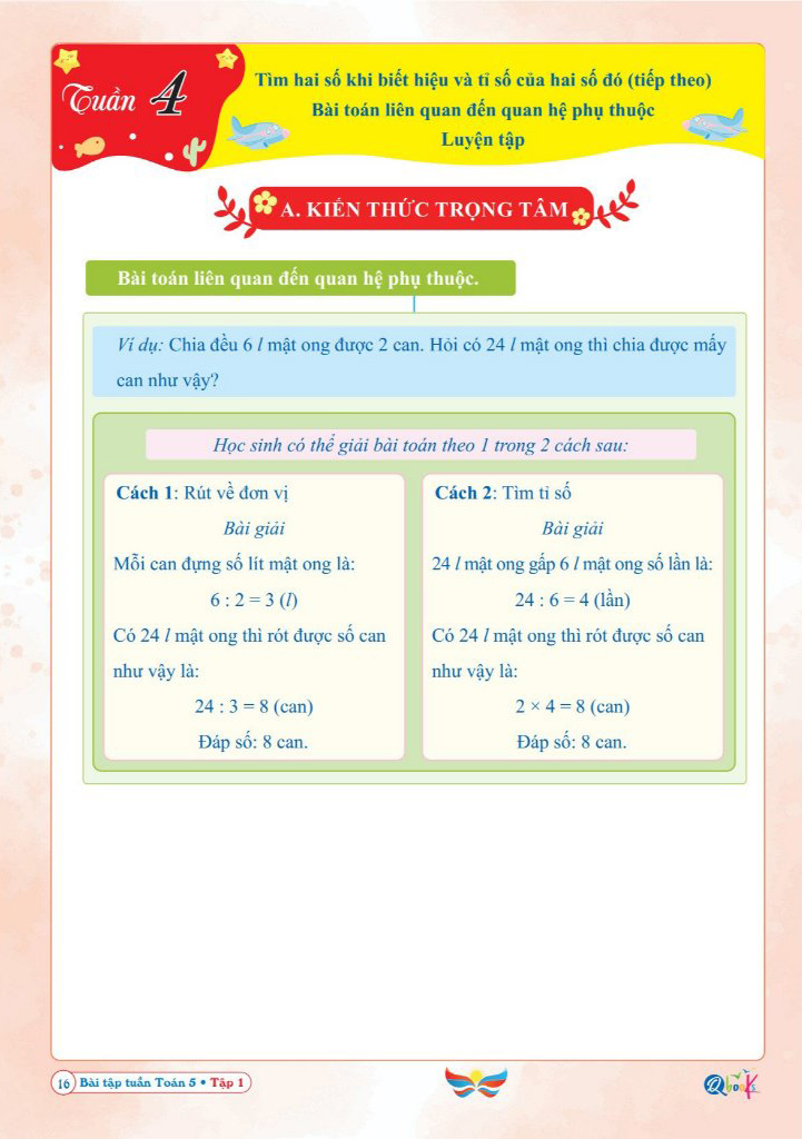 Bộ
						
										
										Bài Tập Tuần Toán 5 - Tập 1 (Cánh Diều)