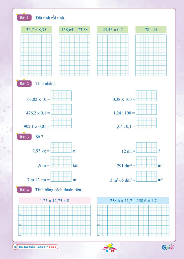 Bo
						
										
										Bai Tap Tuan Toan 5 - Tap 1 (Ket Noi)