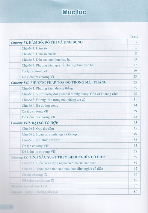 Bo
						
										
										Bai Tap Va Kiem Tra Danh Gia Toan 10 - Tap 2 (Theo Chuong Trinh Giao Duc Pho Thong 2018)