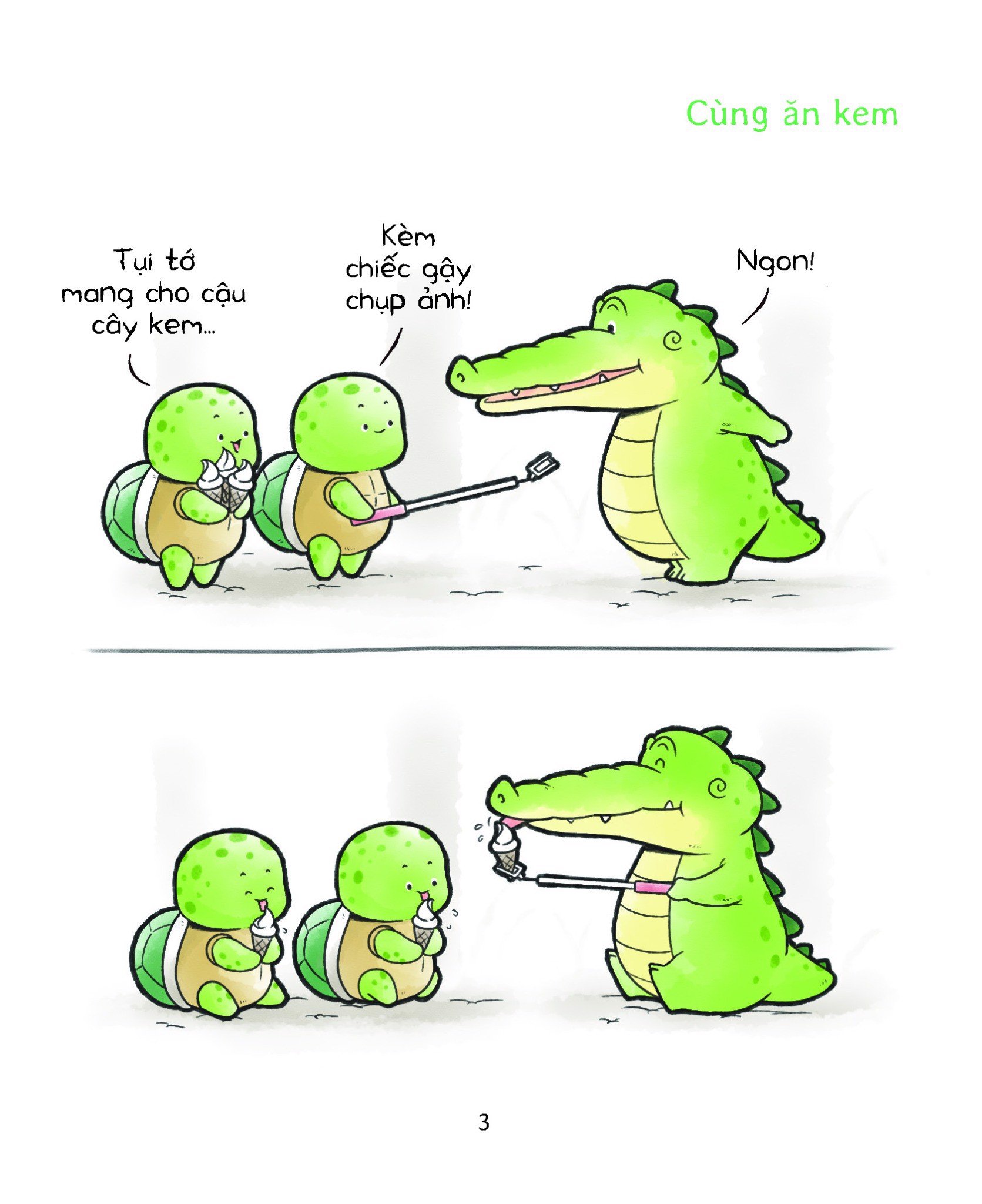 bộ bạn cá sấu thân thiện - tập 2 - những mẩu truyện nho nhỏ