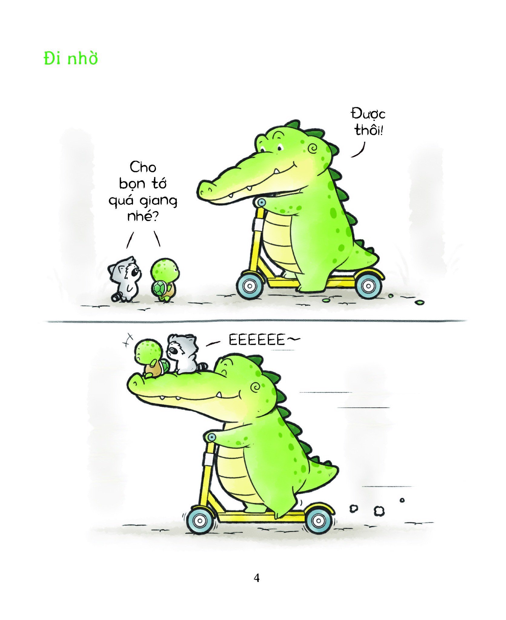 bộ bạn cá sấu thân thiện - tập 2 - những mẩu truyện nho nhỏ