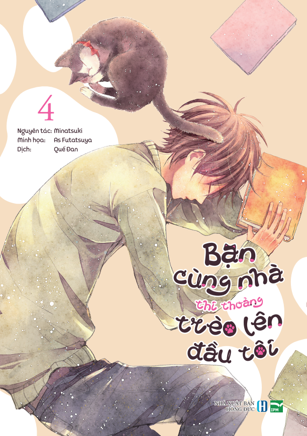 bộ bạn cùng nhà thi thoảng trèo lên đầu tôi - tập 4 - bản đặc biệt - tặng kèm card pvc mèo nổ