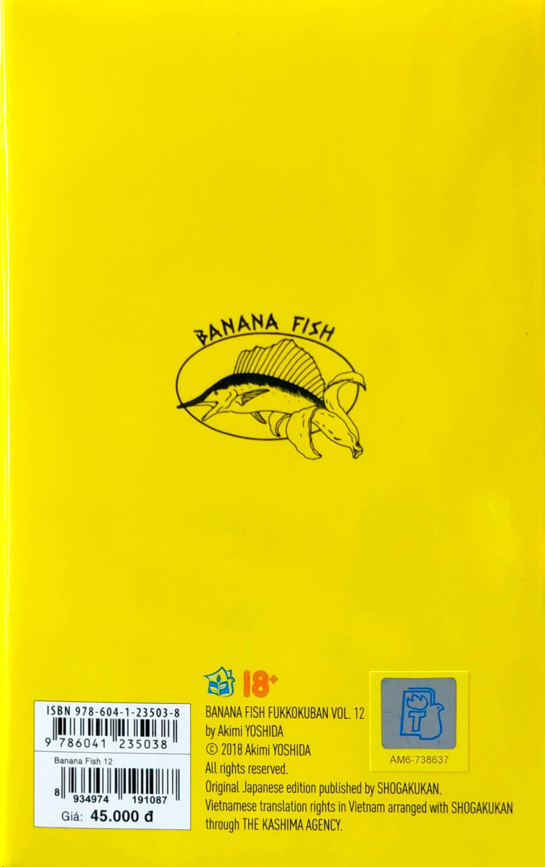 Bo
						
										
										Banana Fish - Tap 12 - Tang Kem Postcard Giay