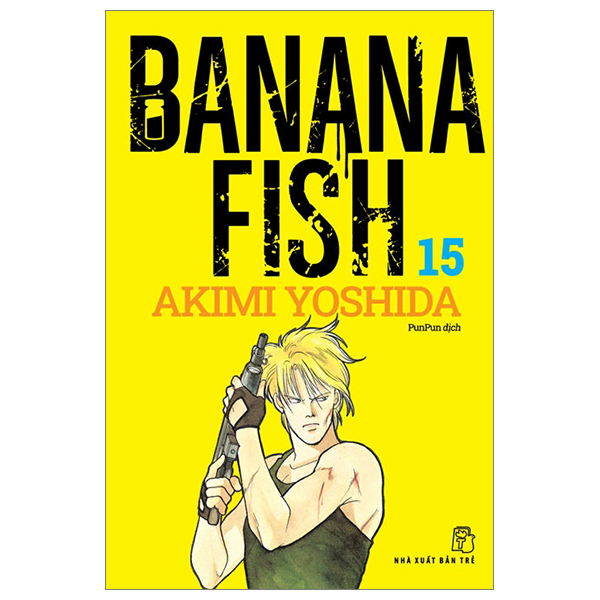 bộ banana fish - tập 15 - tặng kèm postcard giấy