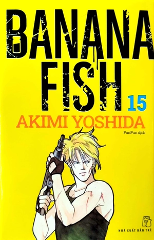 bộ banana fish - tập 15 - tặng kèm postcard giấy