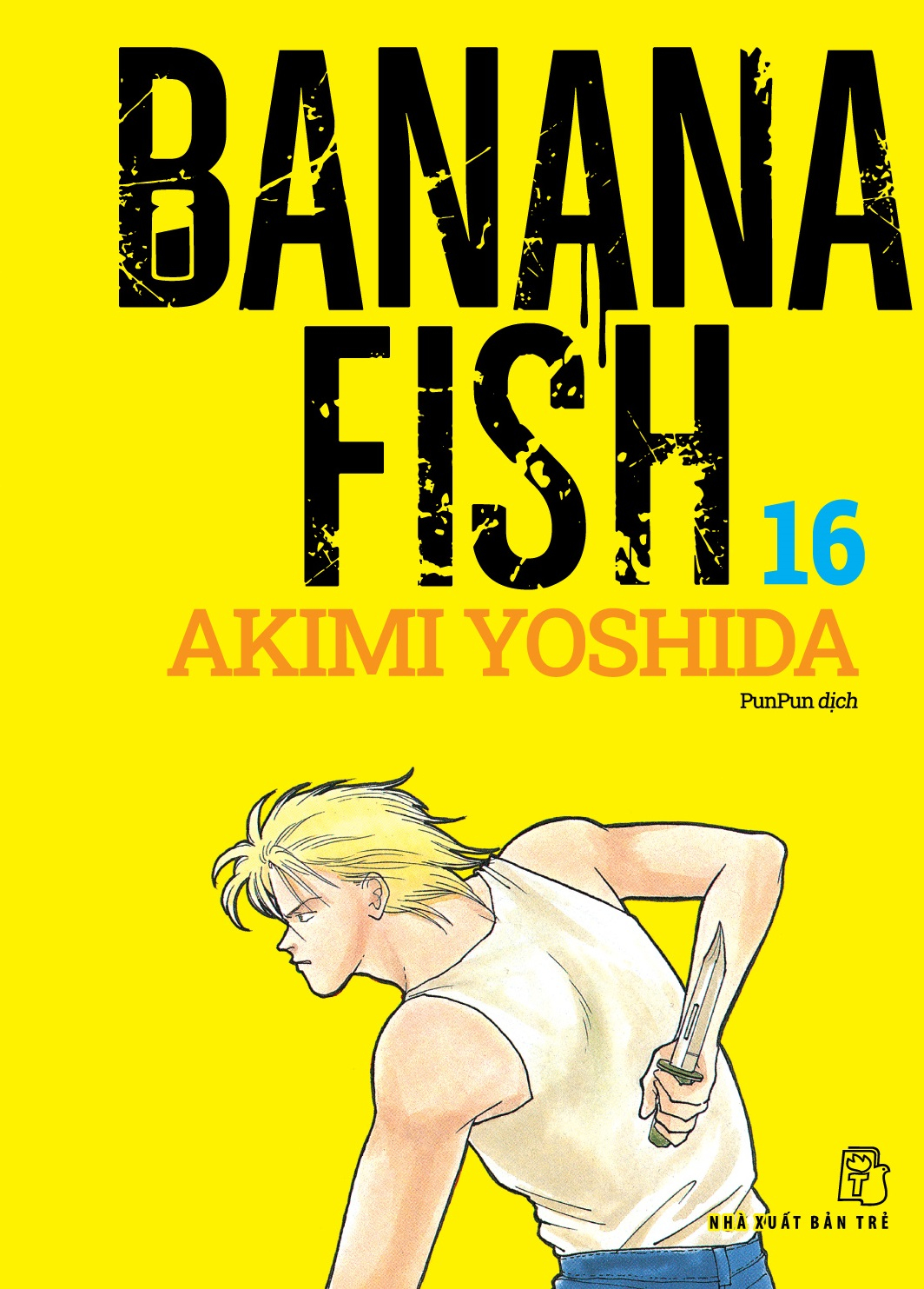 bộ banana fish - tập 16 - tặng kèm postcard giấy