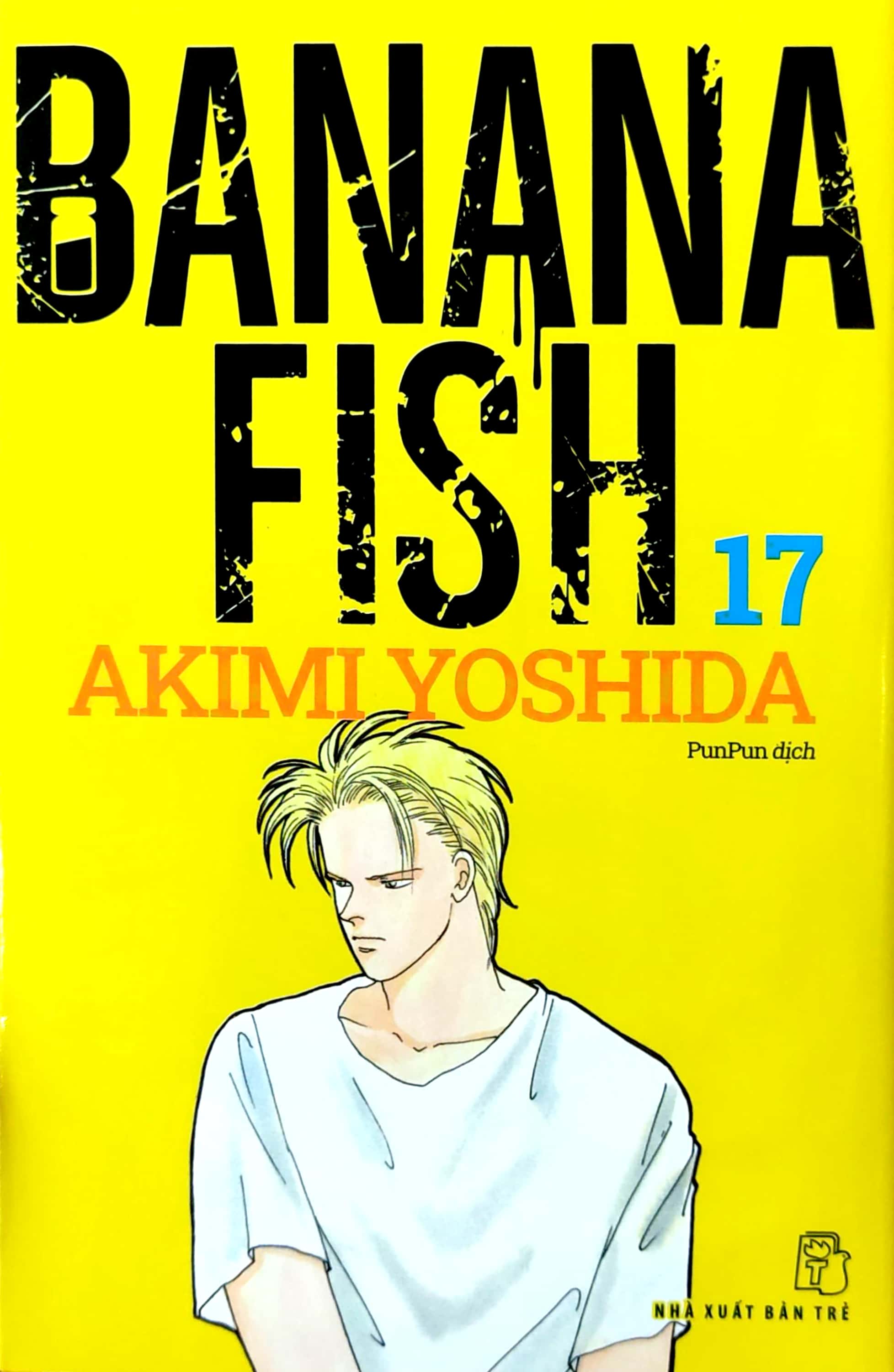bộ banana fish - tập 17 - tặng kèm postcard giấy