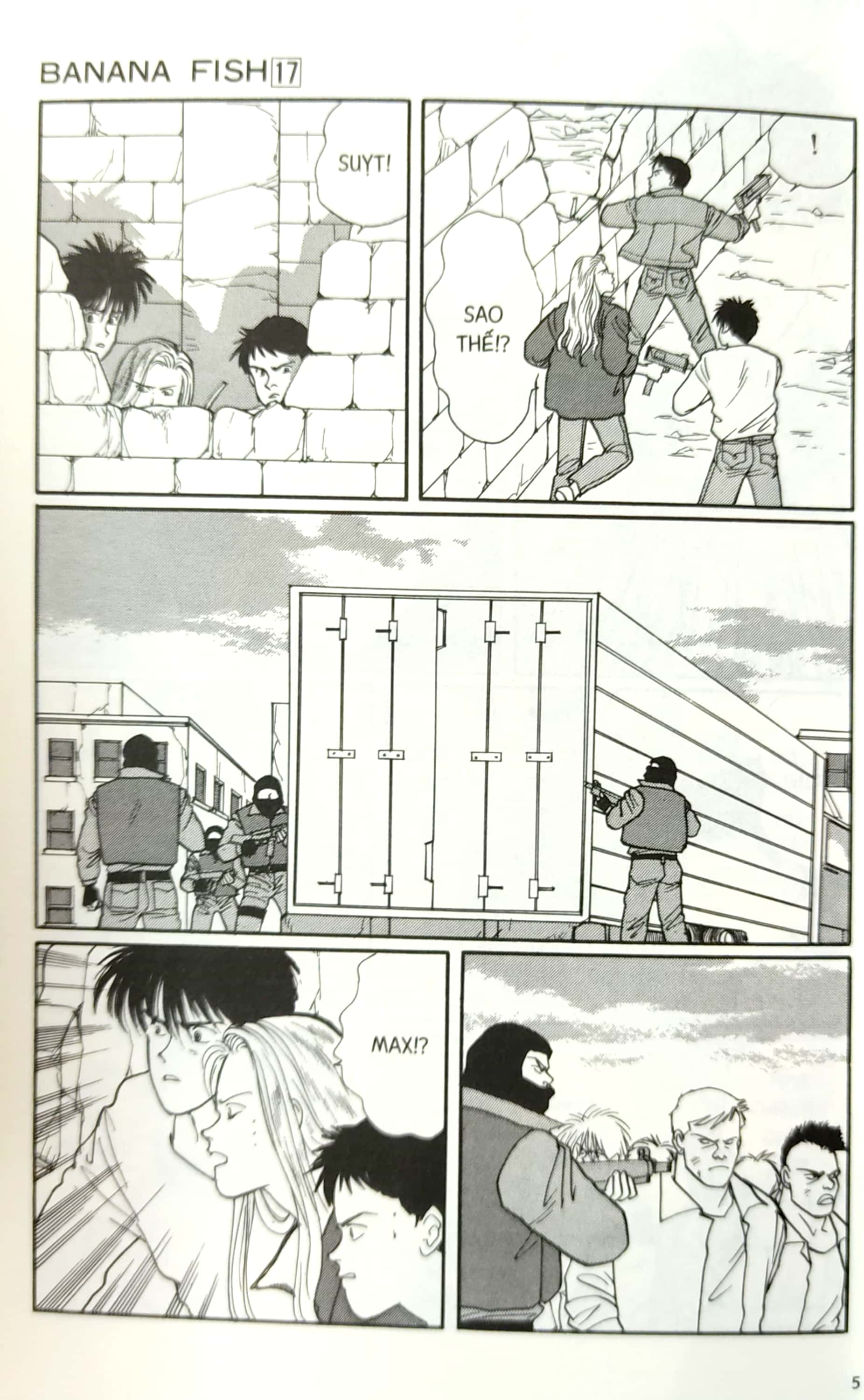 bộ banana fish - tập 17 - tặng kèm postcard giấy