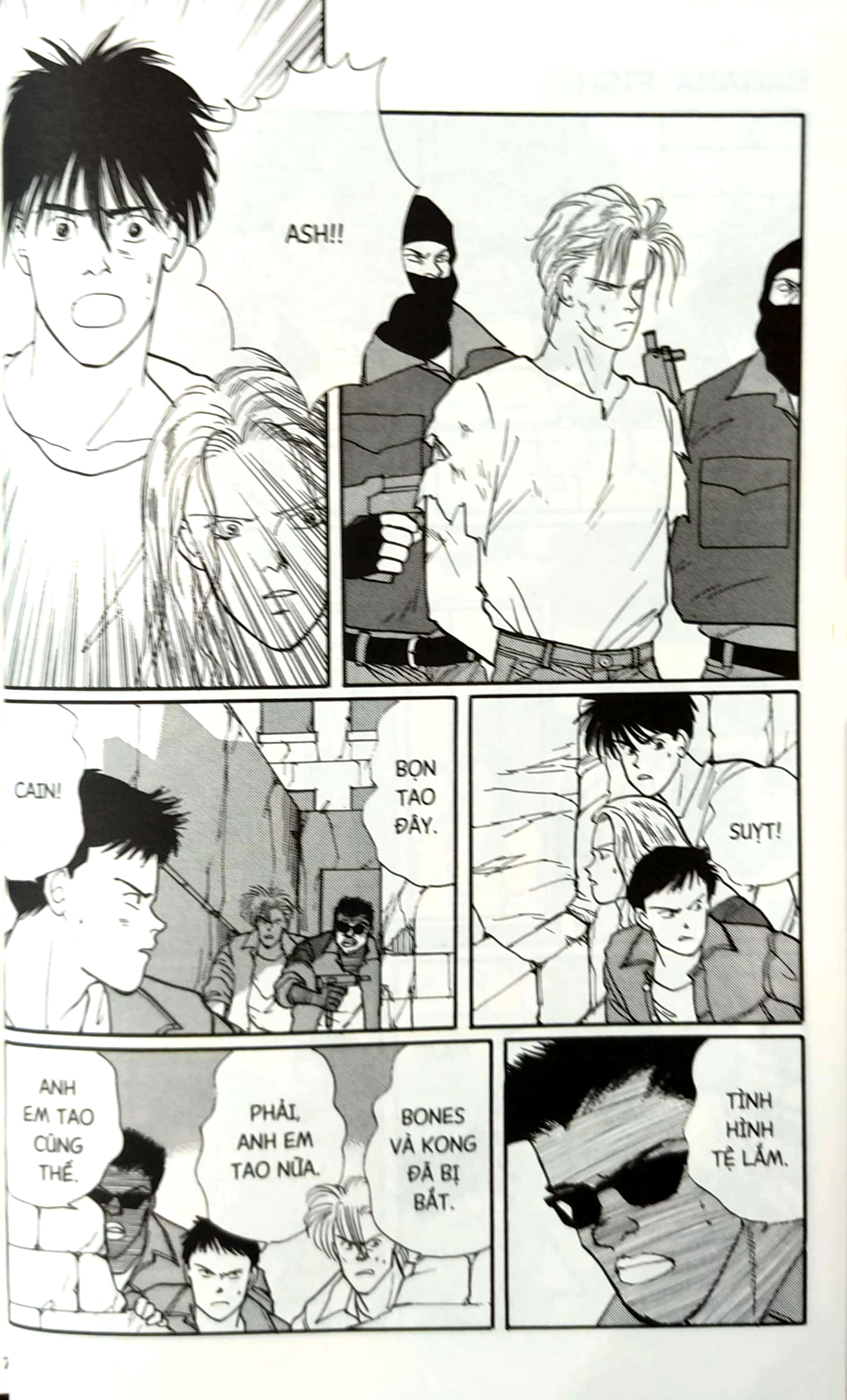 bộ banana fish - tập 17 - tặng kèm postcard giấy