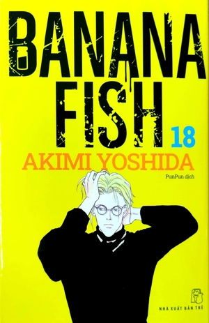 bộ banana fish - tập 18 - tặng kèm postcard giấy