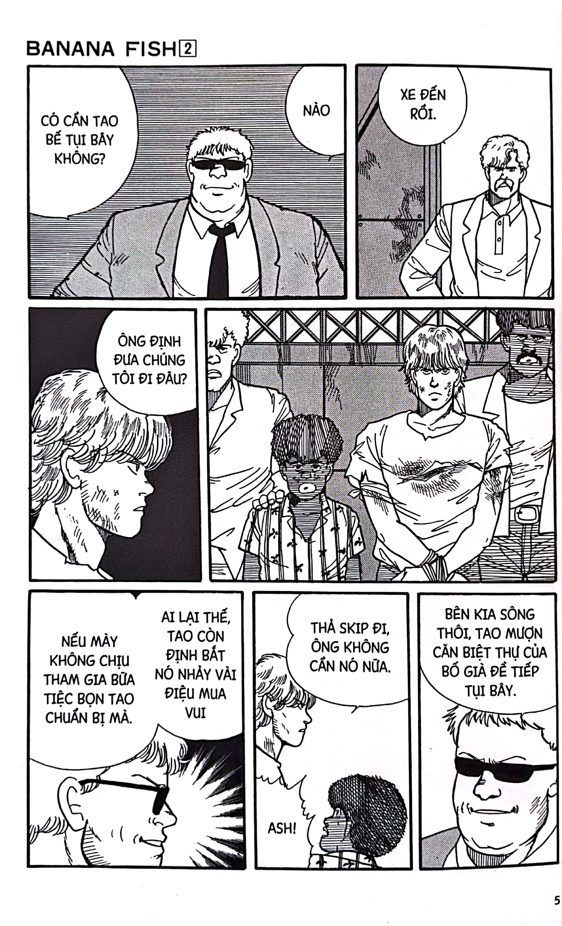 bộ banana fish - tập 2 - tặng kèm postcard giấy