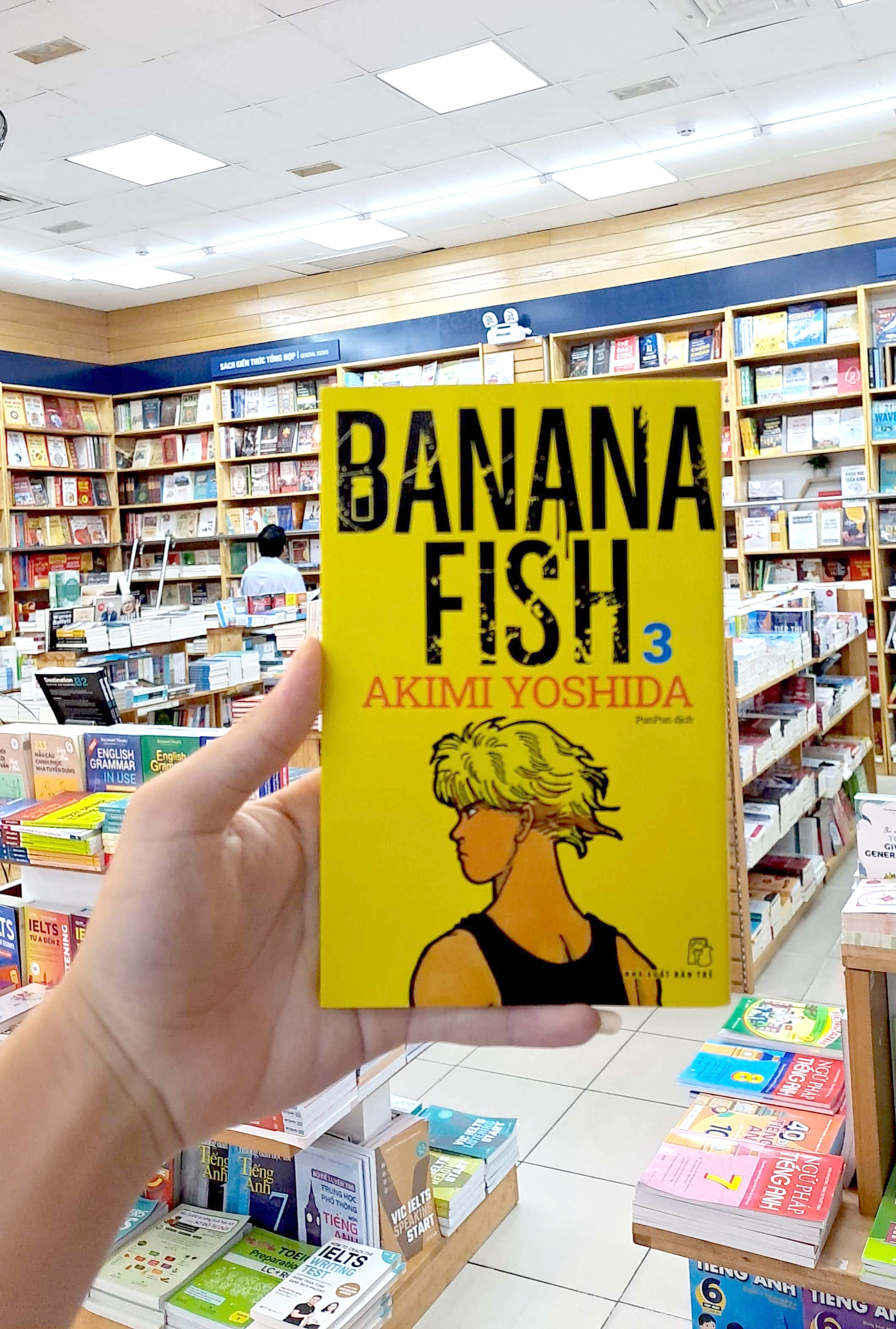 bộ banana fish - tập 3 - tặng kèm postcard giấy