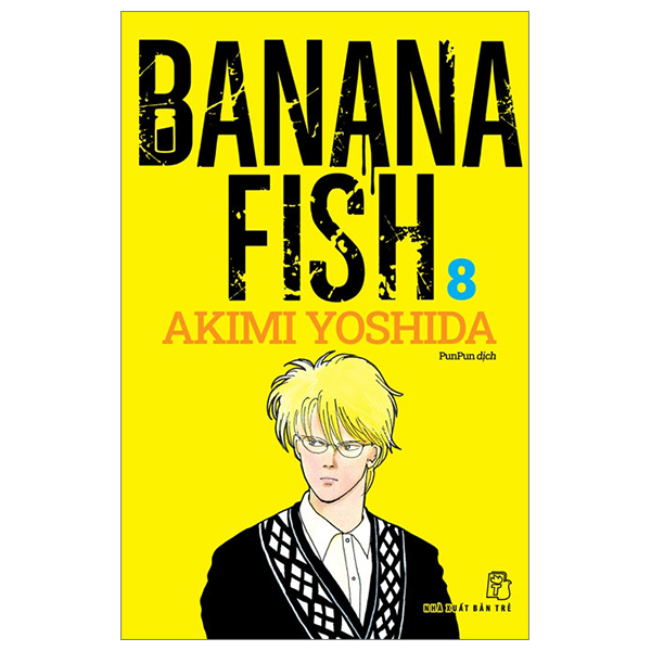 bộ banana fish - tập 8 - tặng kèm postcard giấy