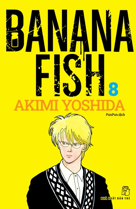 bộ banana fish - tập 8 - tặng kèm postcard giấy