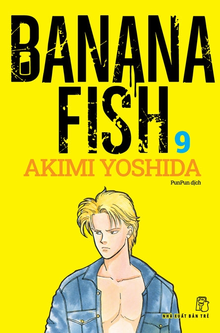 bộ banana fish - tập 9 - tặng kèm postcard giấy