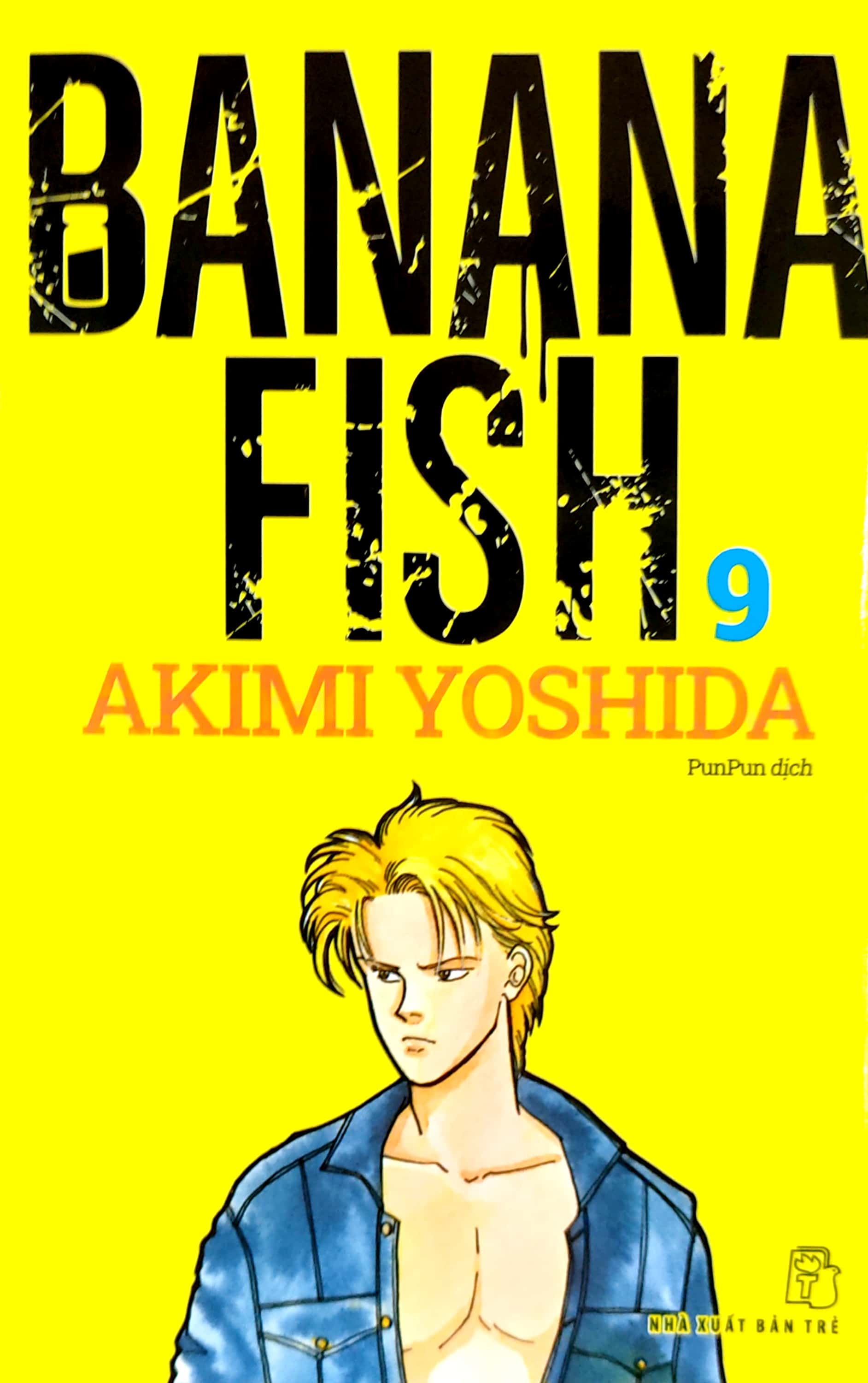 bộ banana fish - tập 9 - tặng kèm postcard giấy