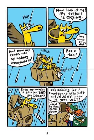 bộ banana fox #2: banana fox and the book-eating robot: a graphix chapters book